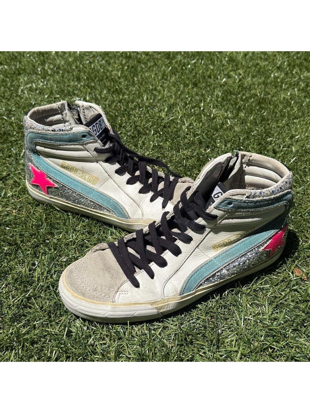 Golden Goose GGDB Slide High Top Sneakers ⭐